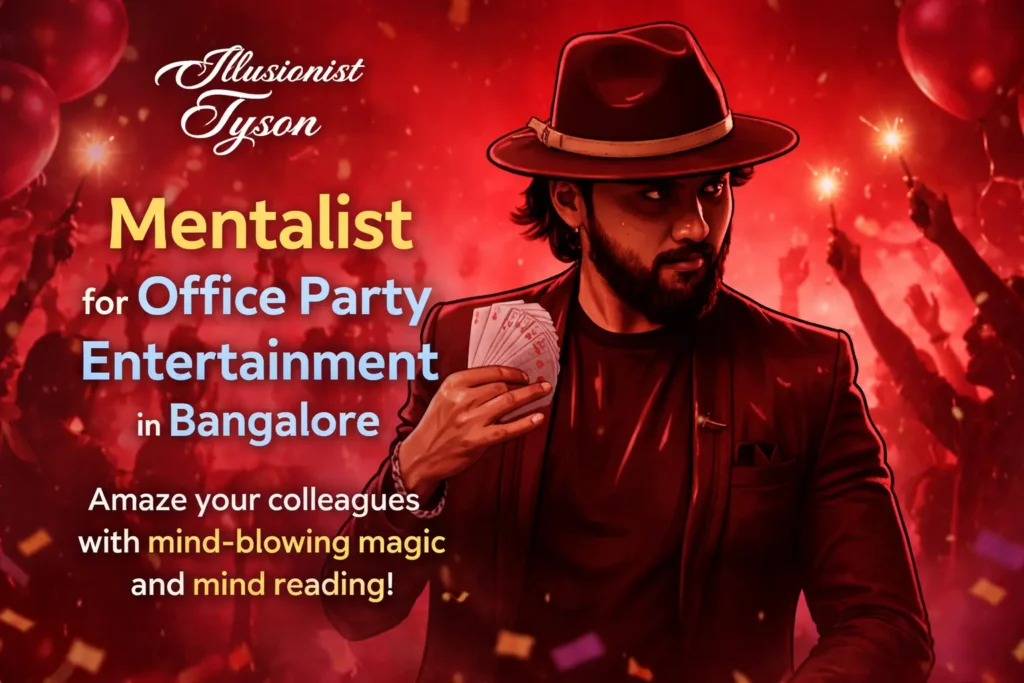 Mentalist for Office Party Entertainment in Bangalore