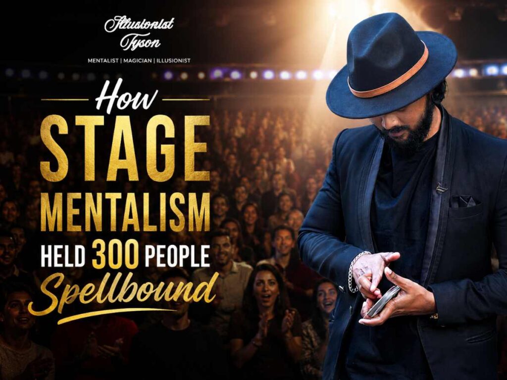 How Stage Mentalism Held 300 People Spellbound