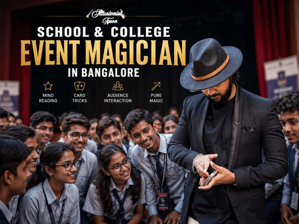 School & College Event Magician in Bangalore