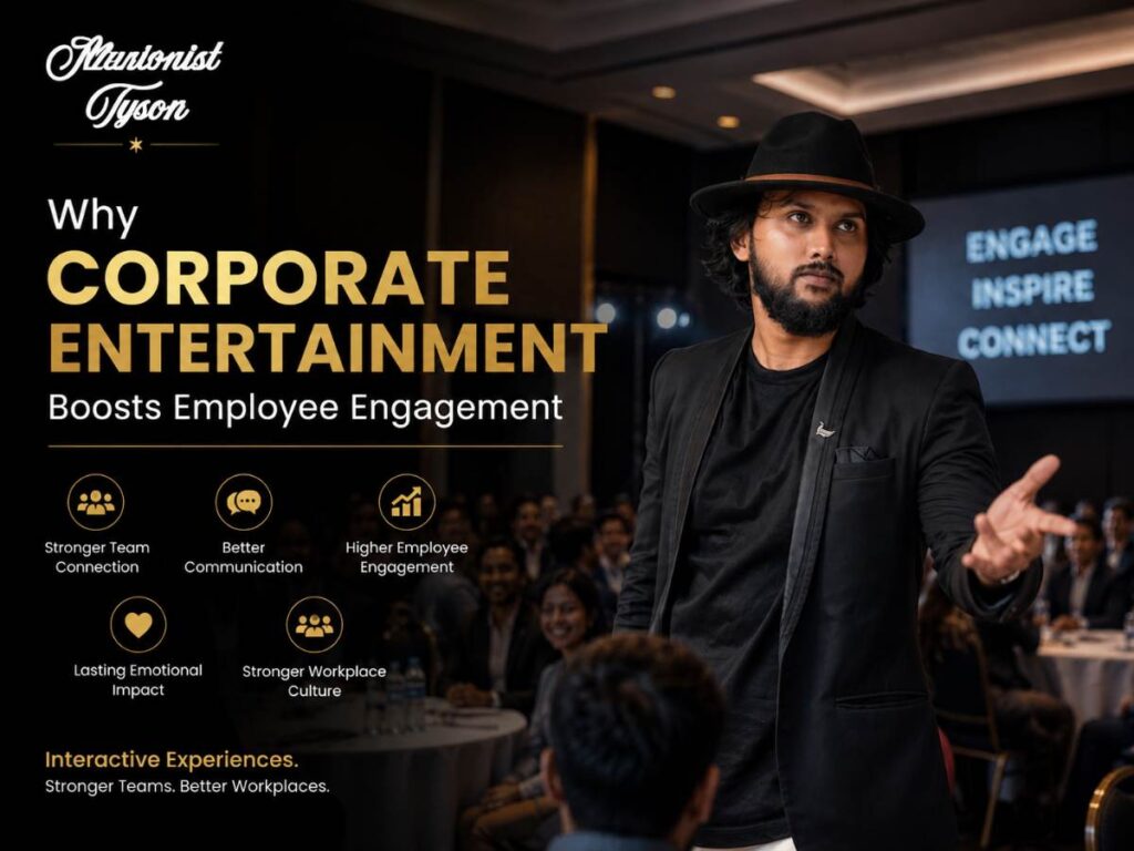 Why Corporate Entertainment Boosts Employee Engagement