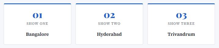 shows 3 city