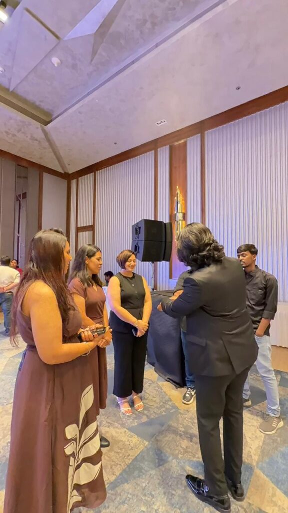Pradeep Tyson Performs at SRM University’s HR Meet & Greet in Bangalore