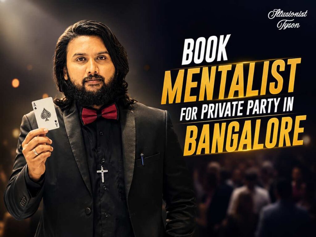 Book a Mentalist for Private Parties in Bangalore