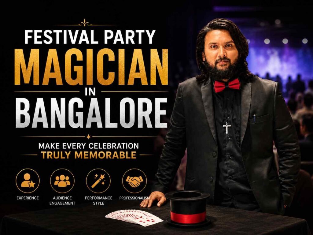 Festival Party Magician in Bangalore